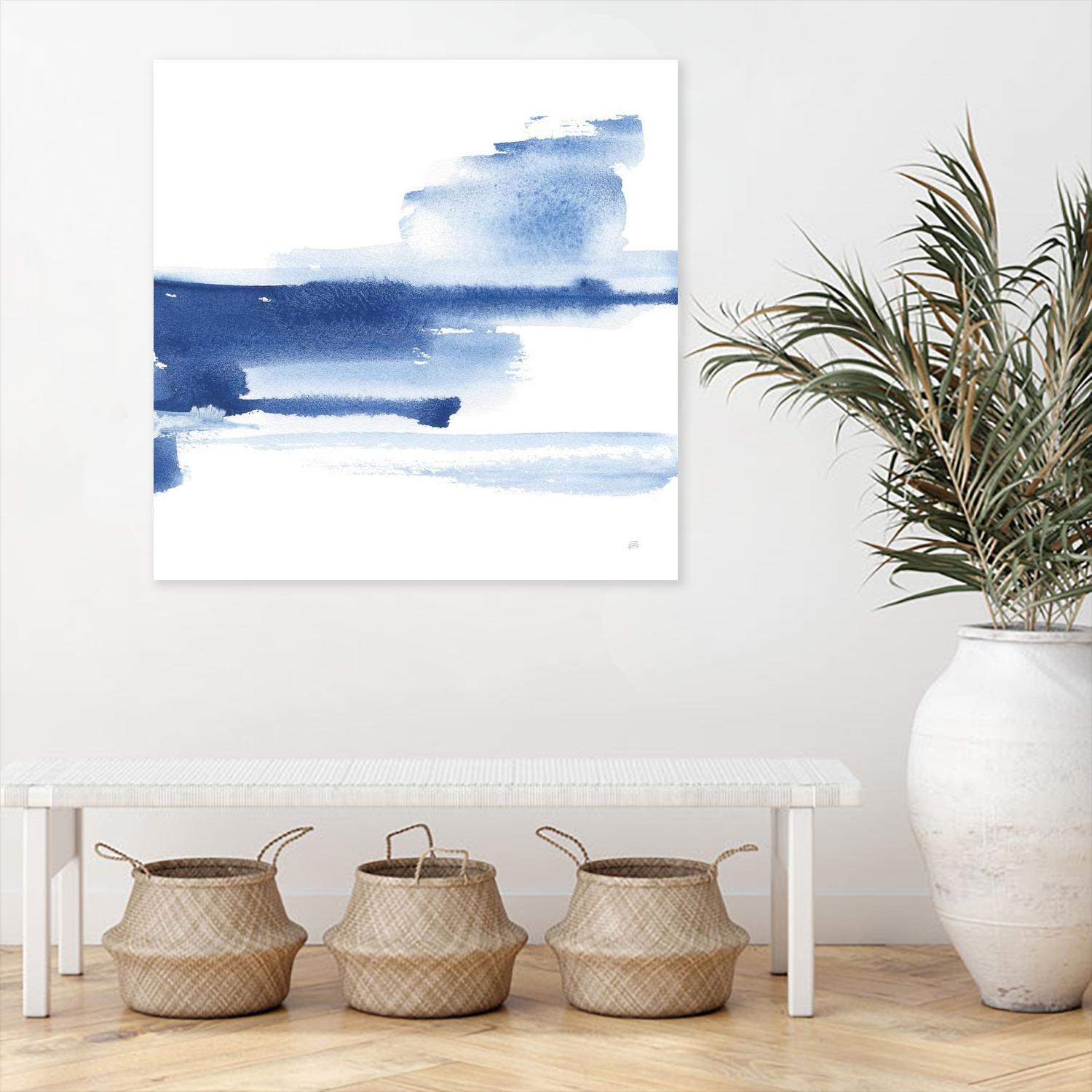 Classic Blue III by Chris Paschke on GIANT ART - abstract abstract