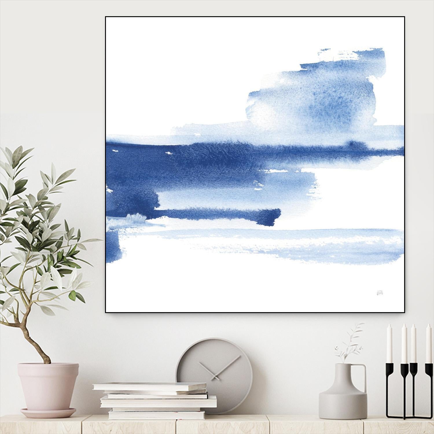 Classic Blue III by Chris Paschke on GIANT ART - abstract abstract