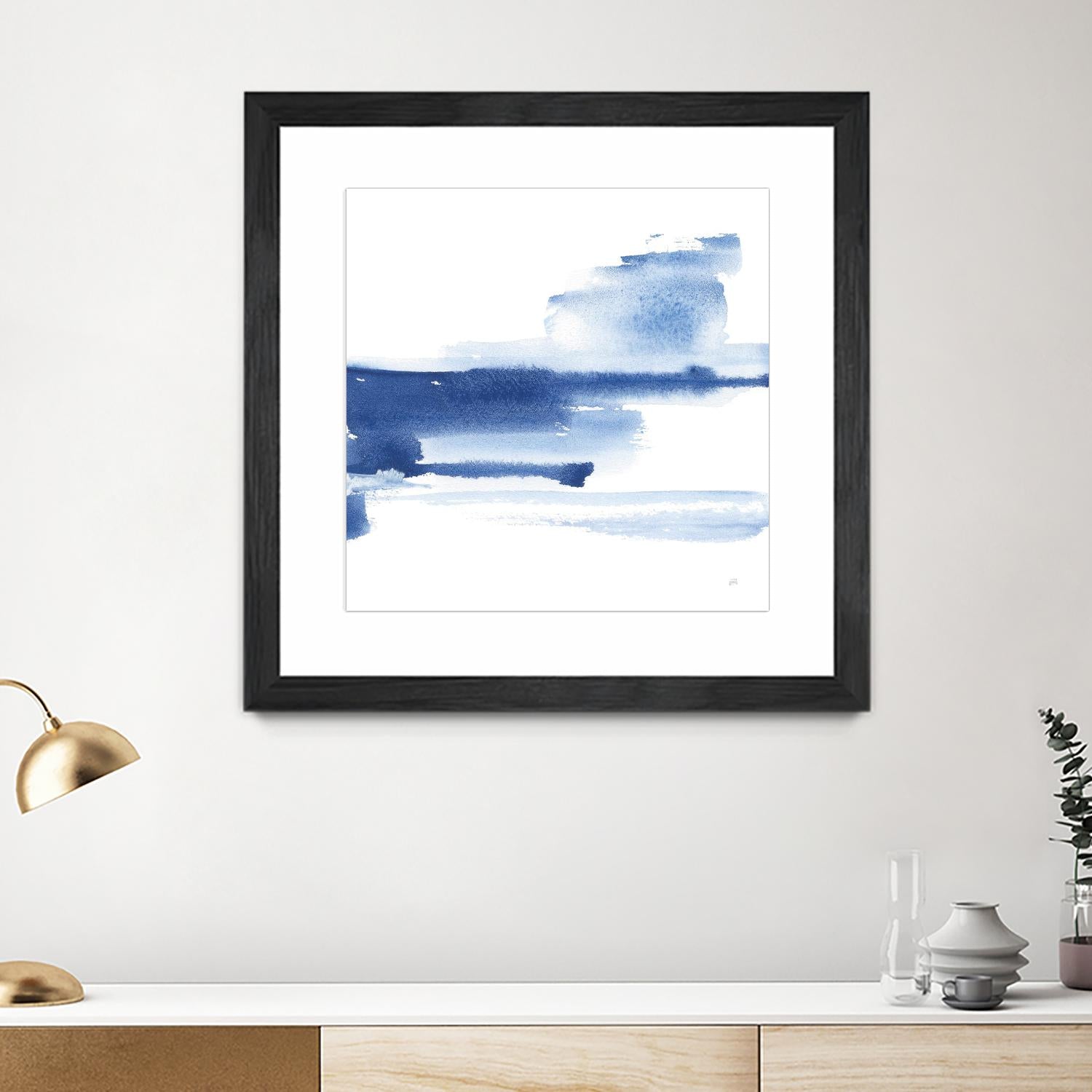 Classic Blue III by Chris Paschke on GIANT ART - abstract abstract