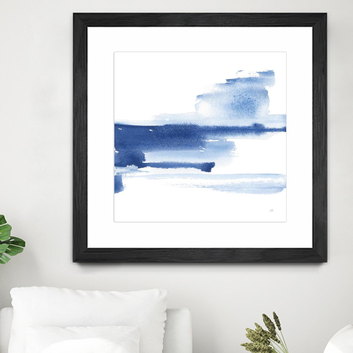 Classic Blue III by Chris Paschke on GIANT ART - abstract abstract