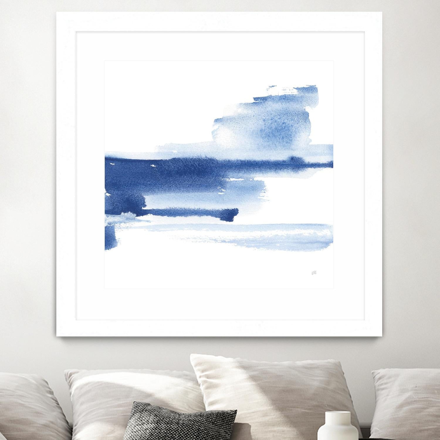 Classic Blue III by Chris Paschke on GIANT ART - abstract abstract