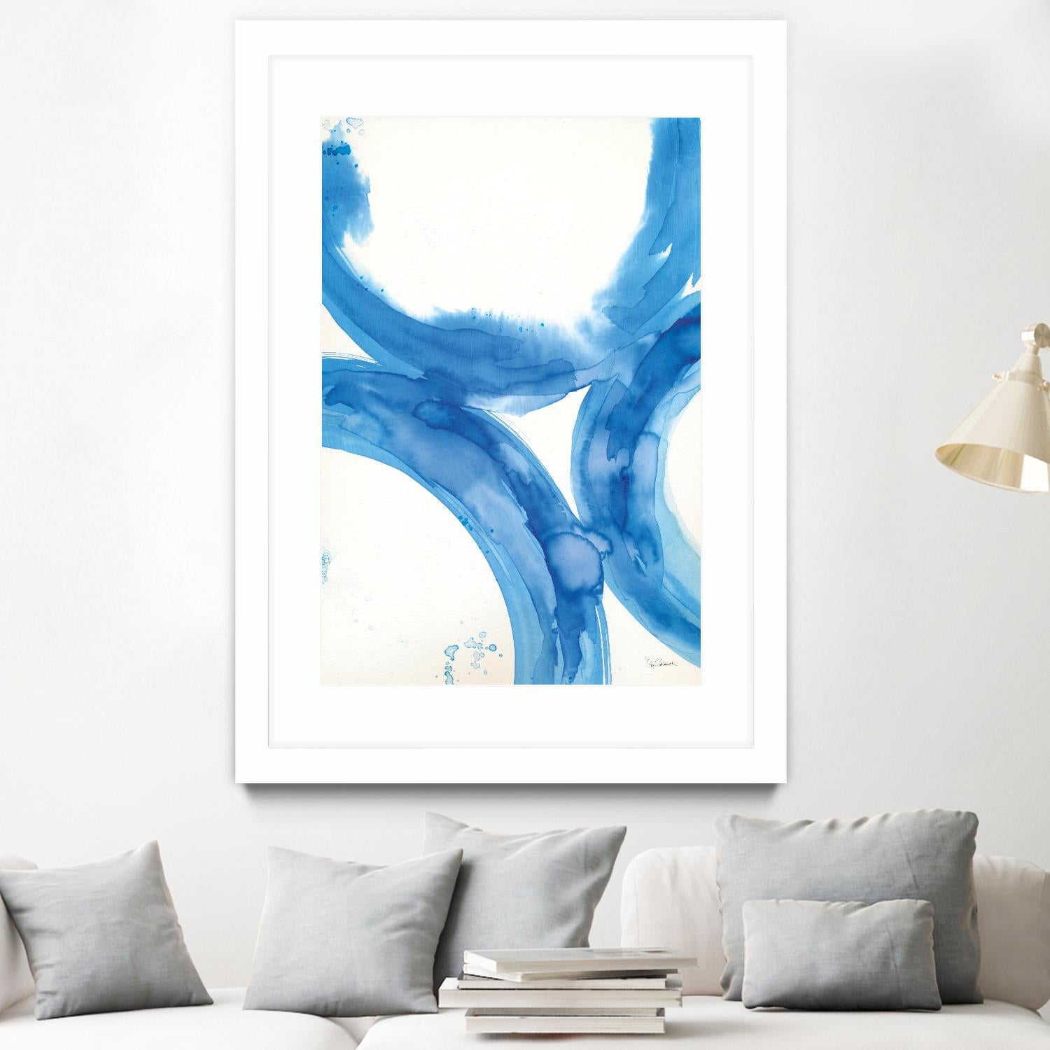 Rings of Water II by Sue Schlabach on GIANT ART - abstract abstract