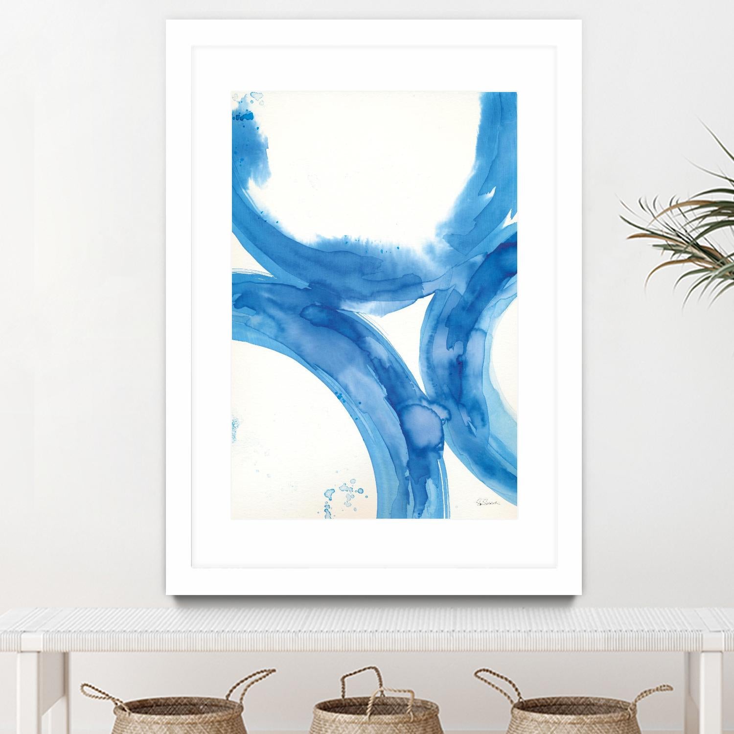 Rings of Water II by Sue Schlabach on GIANT ART - abstract abstract