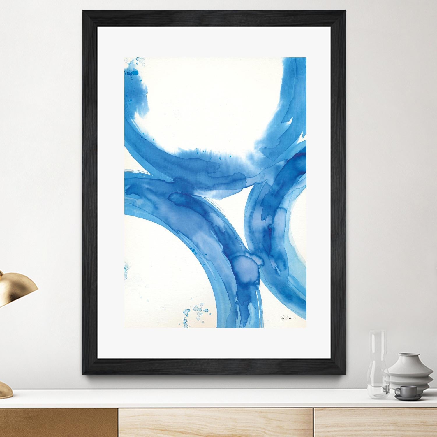 Rings of Water II by Sue Schlabach on GIANT ART - abstract abstract