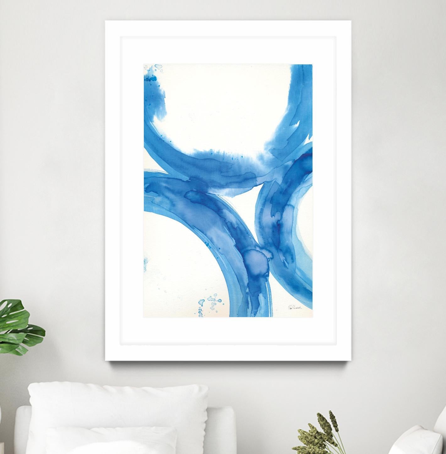 Rings of Water II by Sue Schlabach on GIANT ART - abstract abstract