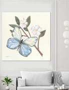 In the Garden Butterfly by Courtney Prahl on GIANT ART - animals black