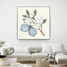 In the Garden Butterfly by Courtney Prahl on GIANT ART - animals black