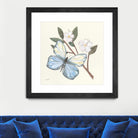 In the Garden Butterfly by Courtney Prahl on GIANT ART - animals black