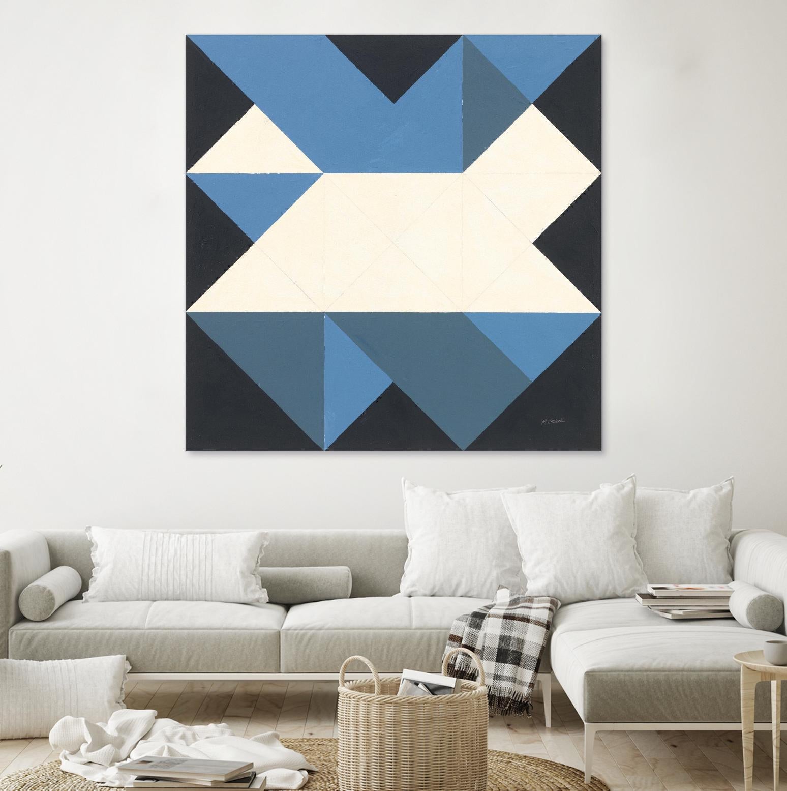 Triangles III by Mike Schick on GIANT ART - abstract abstract