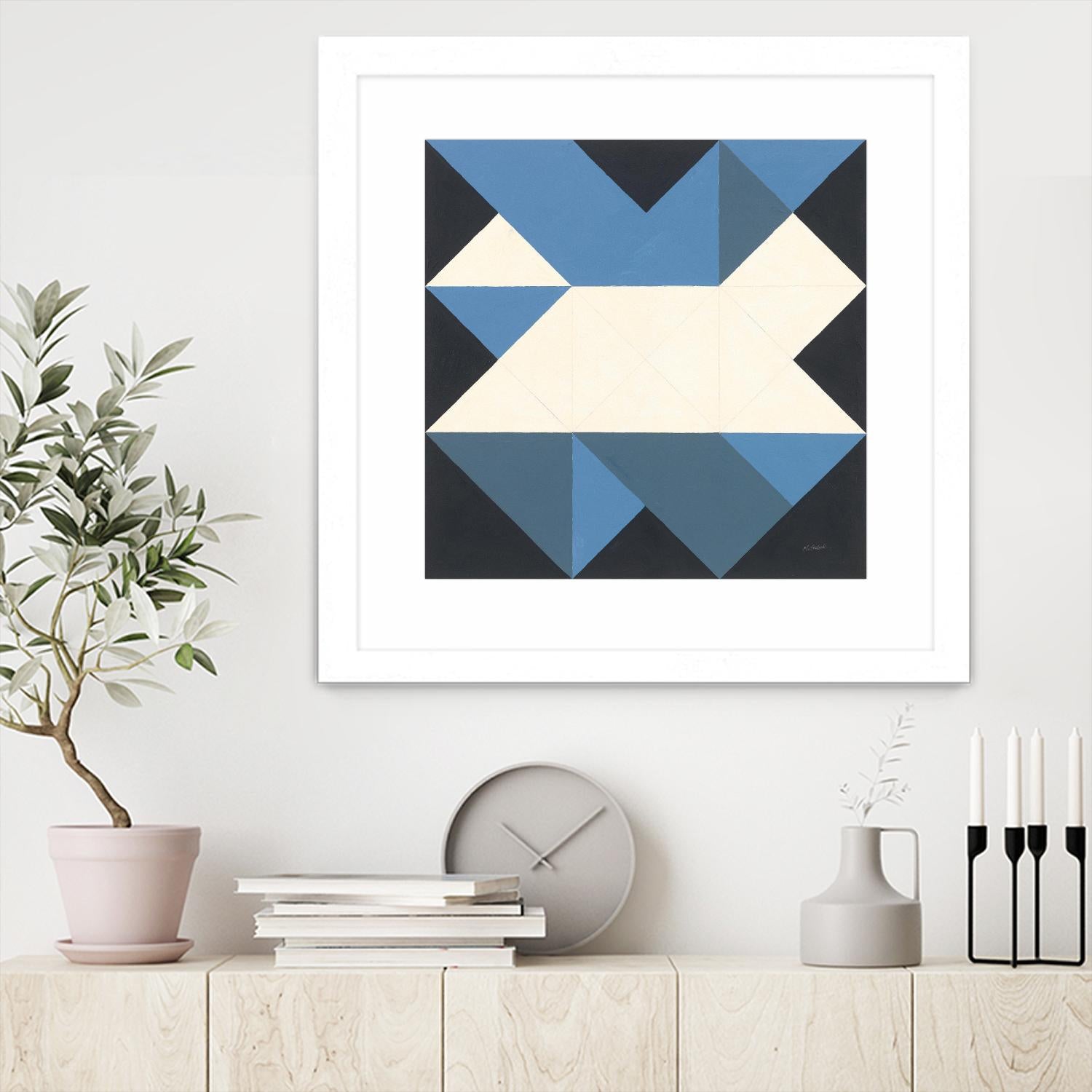 Triangles III by Mike Schick on GIANT ART - abstract abstract