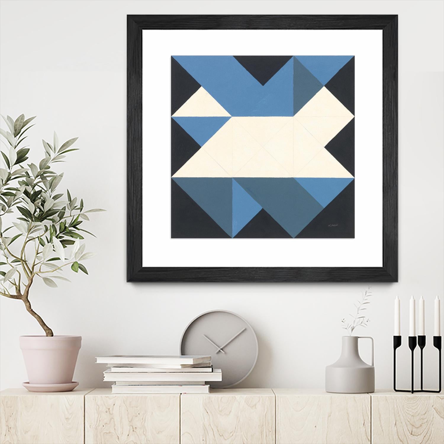 Triangles III by Mike Schick on GIANT ART - abstract abstract