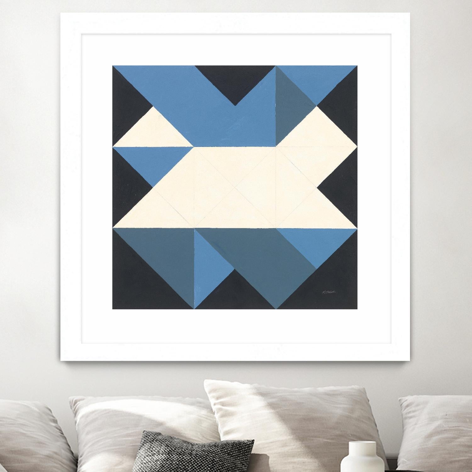 Triangles III by Mike Schick on GIANT ART - abstract abstract