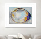 Open Quahog II by Jeanette Vertentes on GIANT ART - blue coastal & nautical seashells
