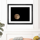 Moon Detail II by Nathan Larson on GIANT ART - black astronomy & celestial moon