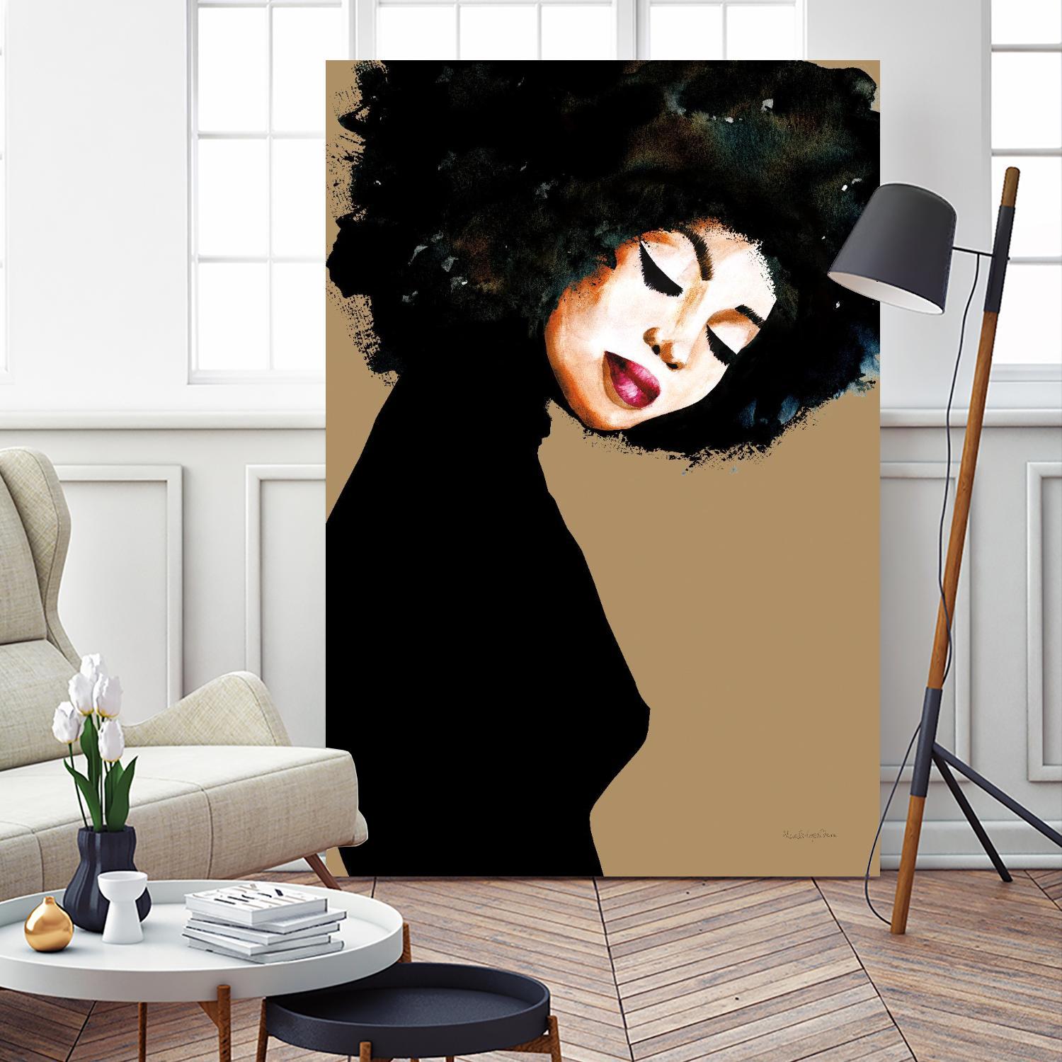 Soul by Mercedes Lopez Charo on GIANT ART - fashion african american woman