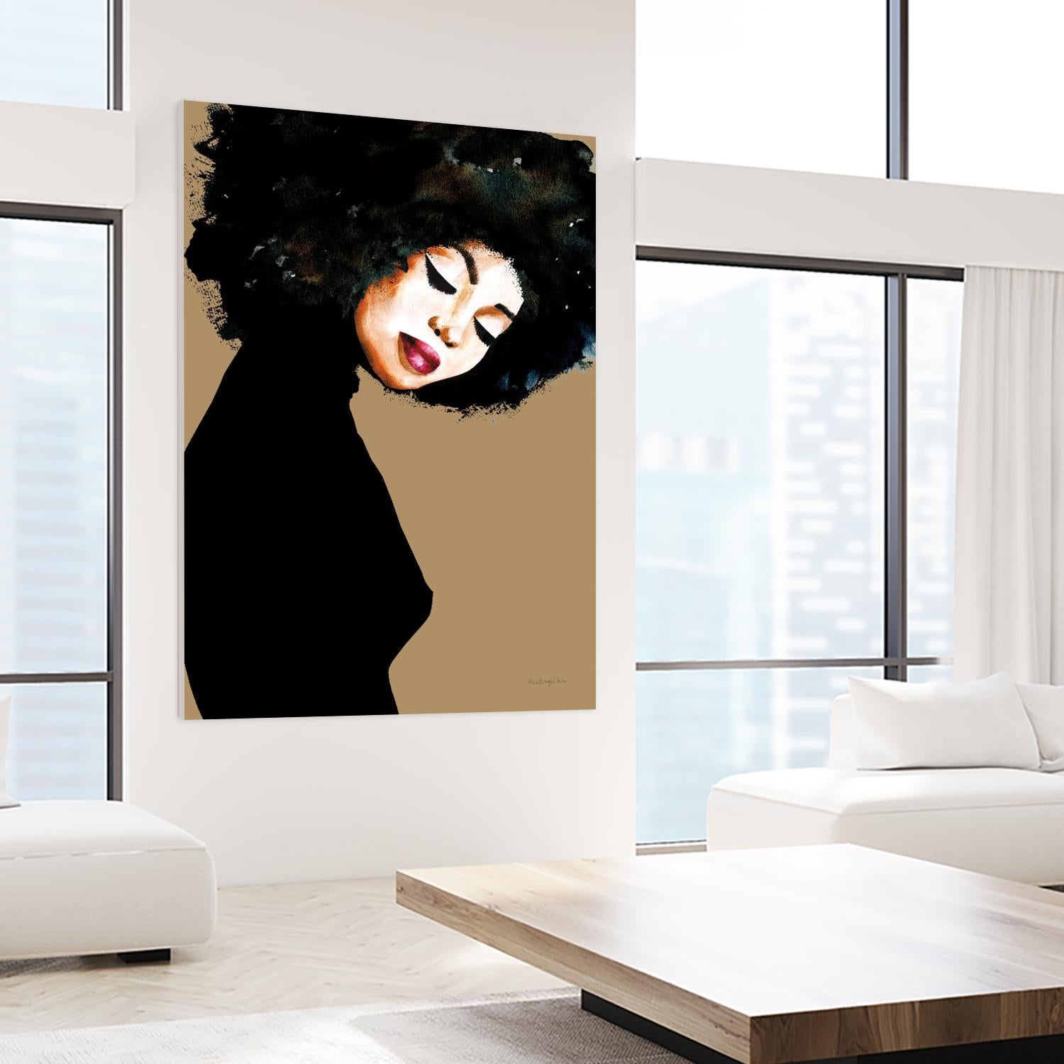 Soul by Mercedes Lopez Charo on GIANT ART - fashion african american woman