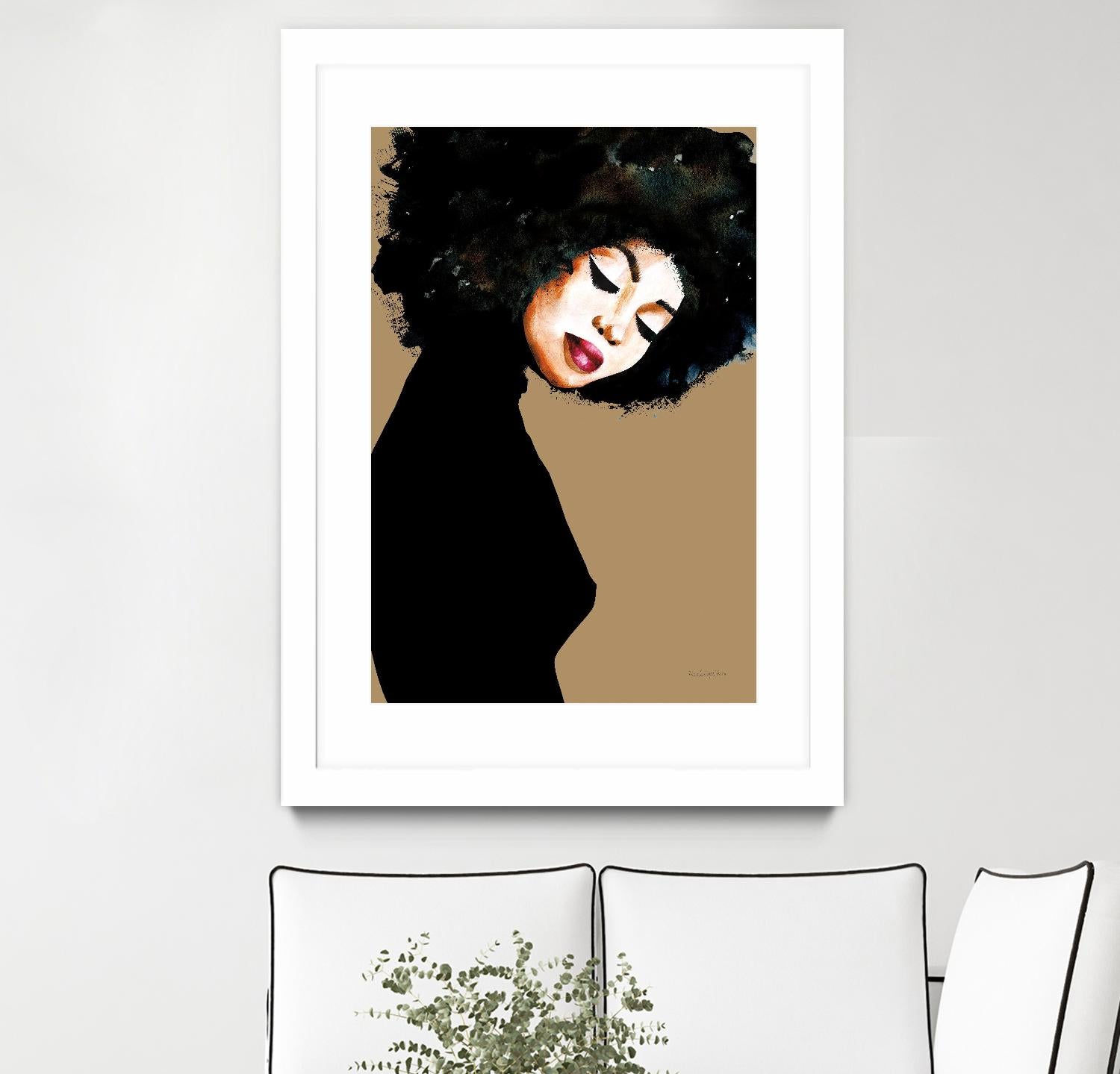 Soul by Mercedes Lopez Charo on GIANT ART - fashion african american woman