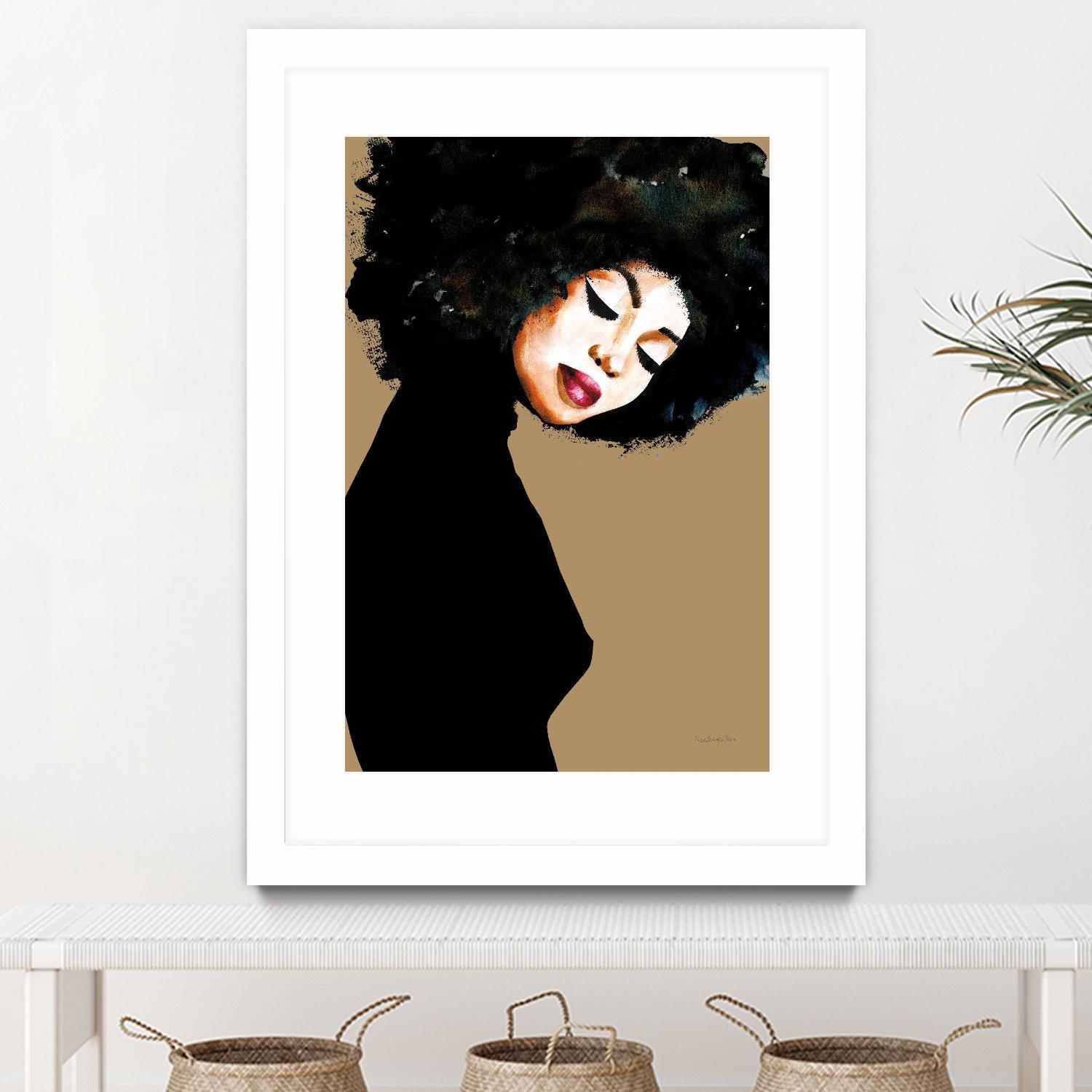 Soul by Mercedes Lopez Charo on GIANT ART - fashion african american woman