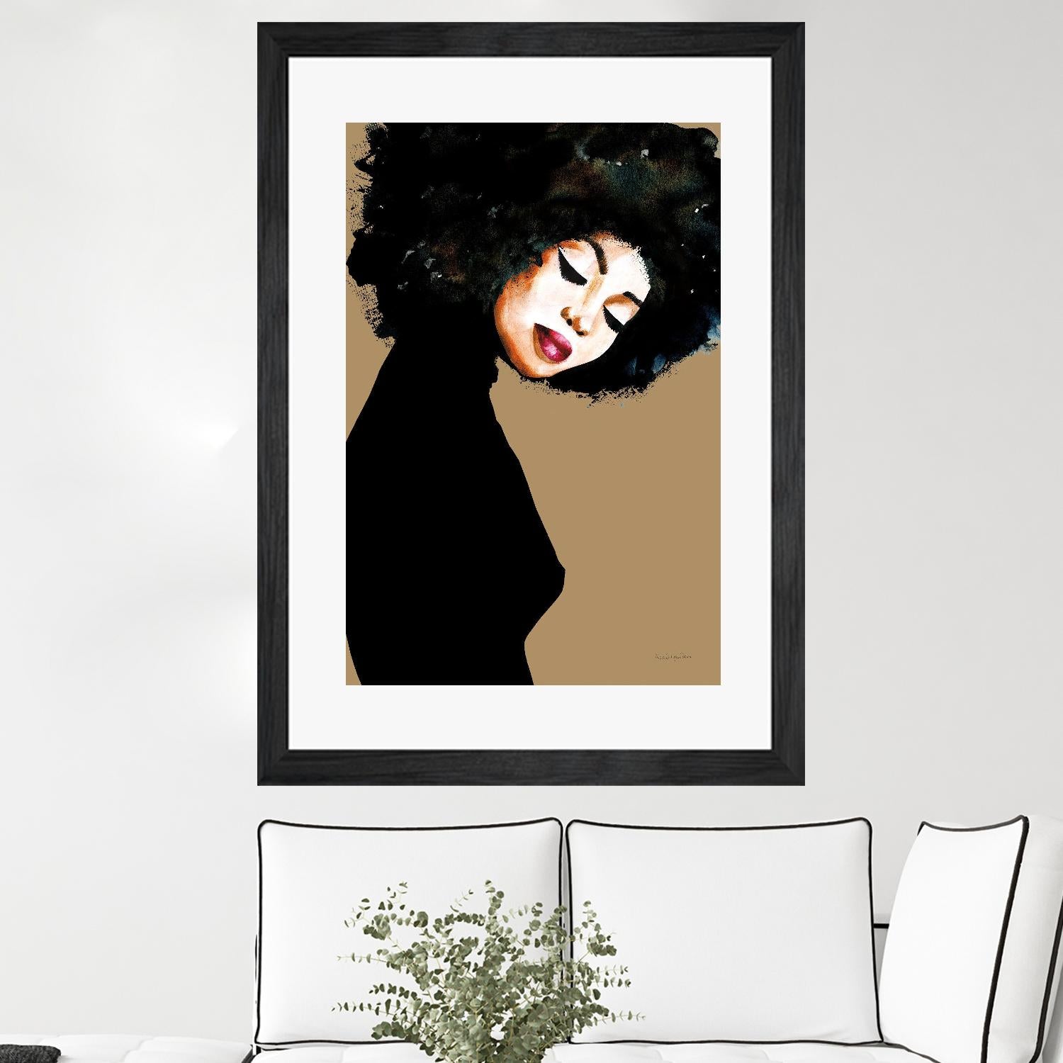 Soul by Mercedes Lopez Charo on GIANT ART - fashion african american woman