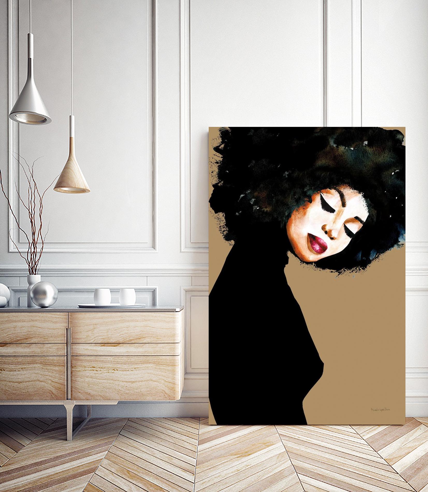 Soul by Mercedes Lopez Charo on GIANT ART - fashion african american woman