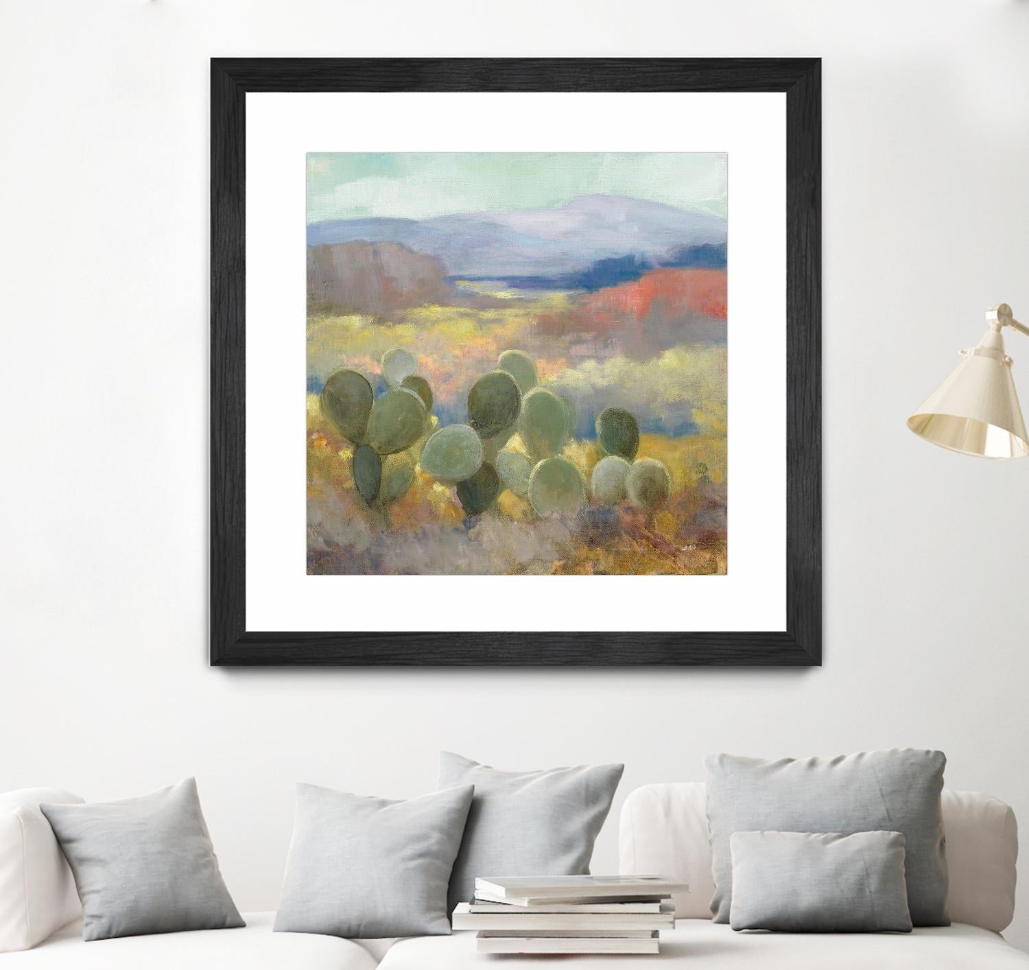 High Desert II by Julia Purinton on GIANT ART - landscape blue