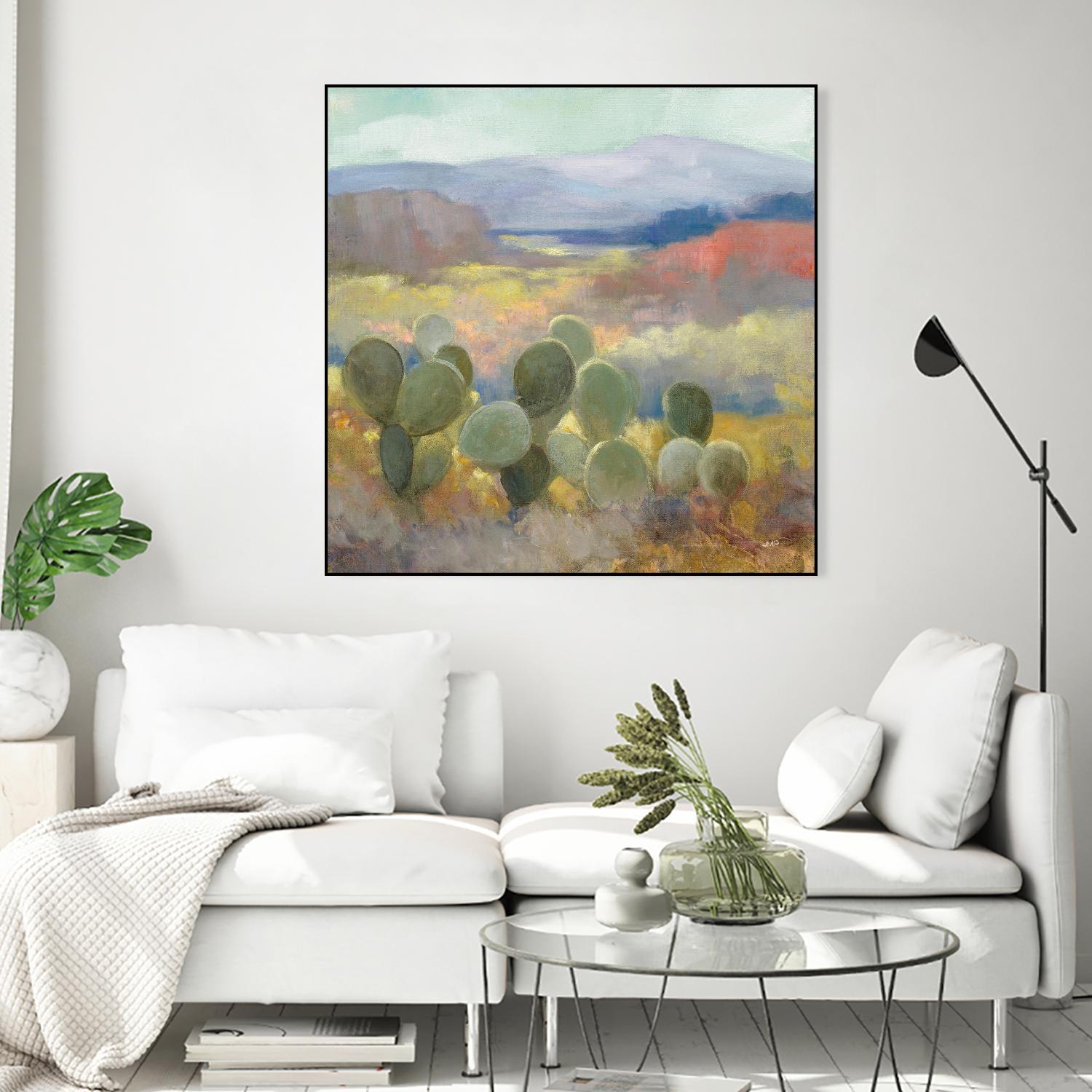 High Desert II by Julia Purinton on GIANT ART - landscape blue