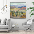 High Desert II by Julia Purinton on GIANT ART - landscape blue