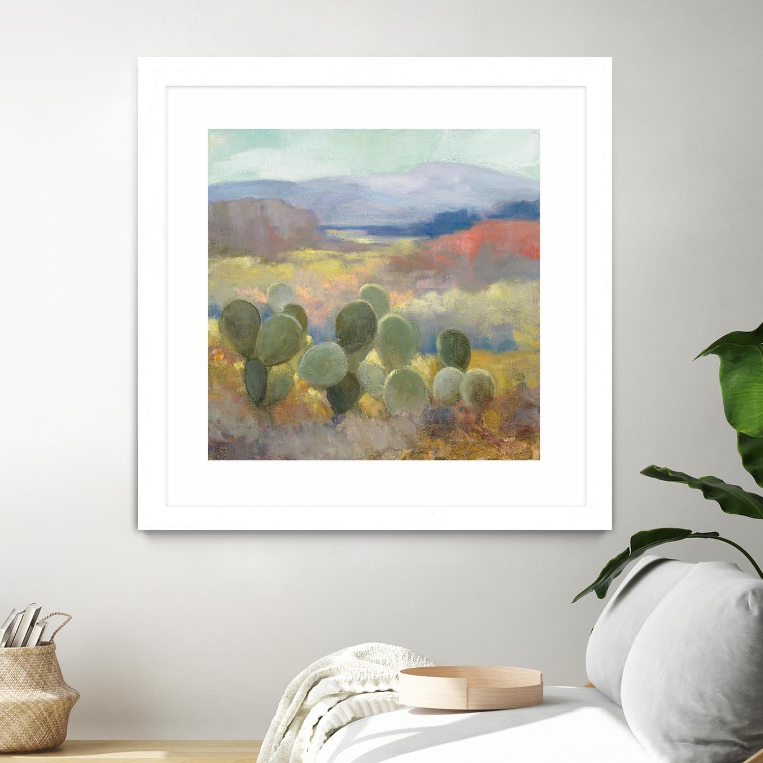 High Desert II by Julia Purinton on GIANT ART - landscape blue