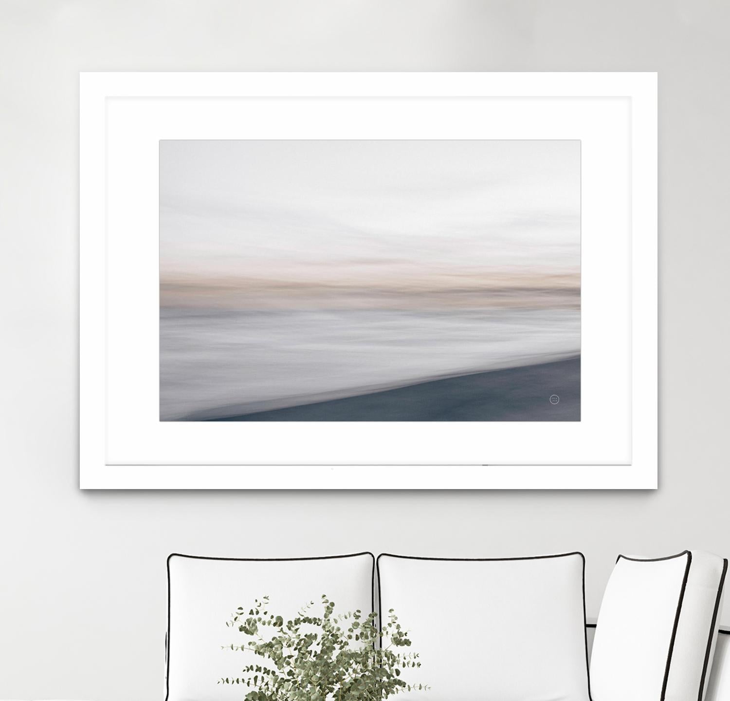 Waves Move Me I by Nathan Larson on GIANT ART - beige coastal & nautical waves