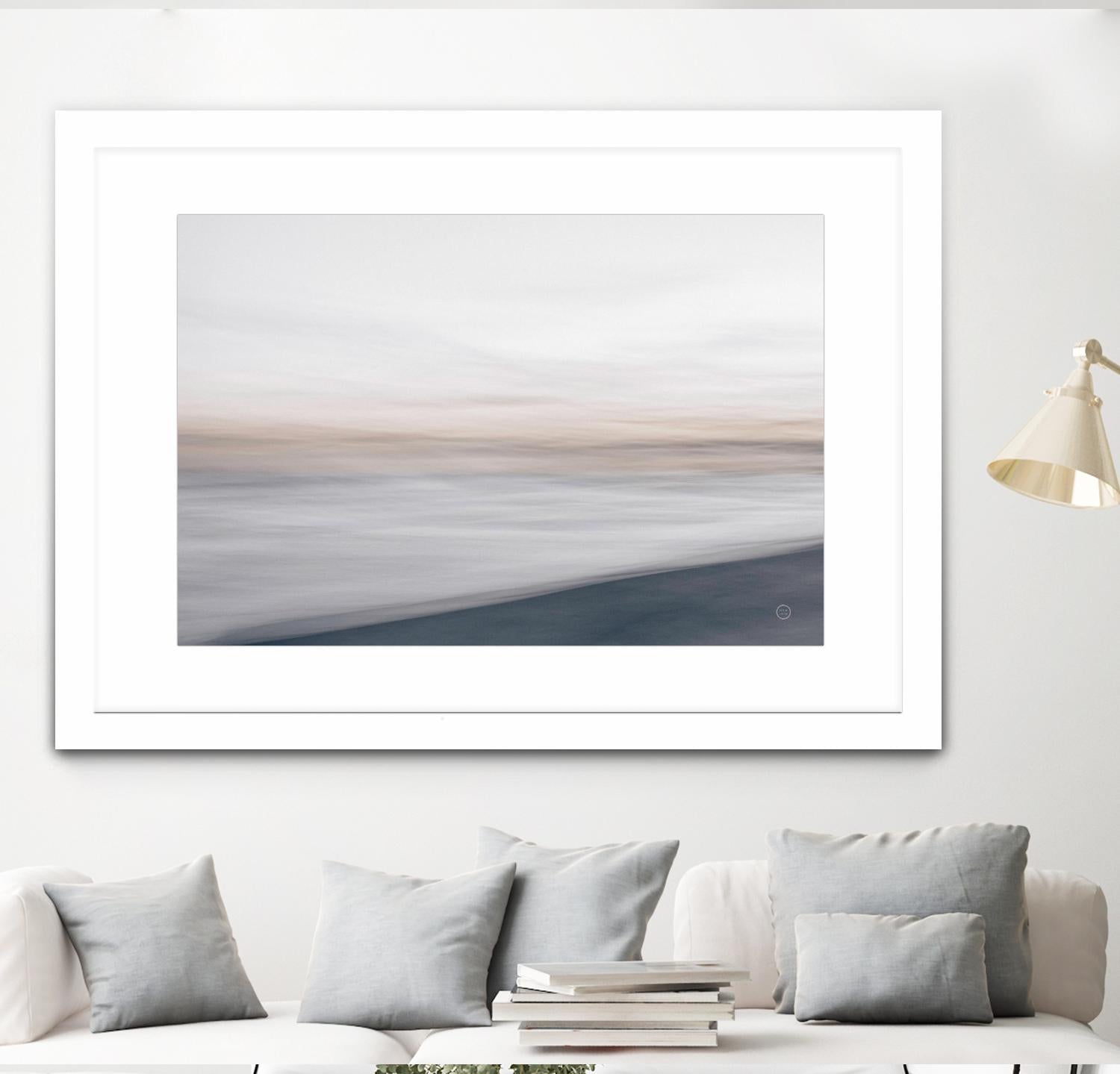 Waves Move Me I by Nathan Larson on GIANT ART - beige coastal & nautical waves