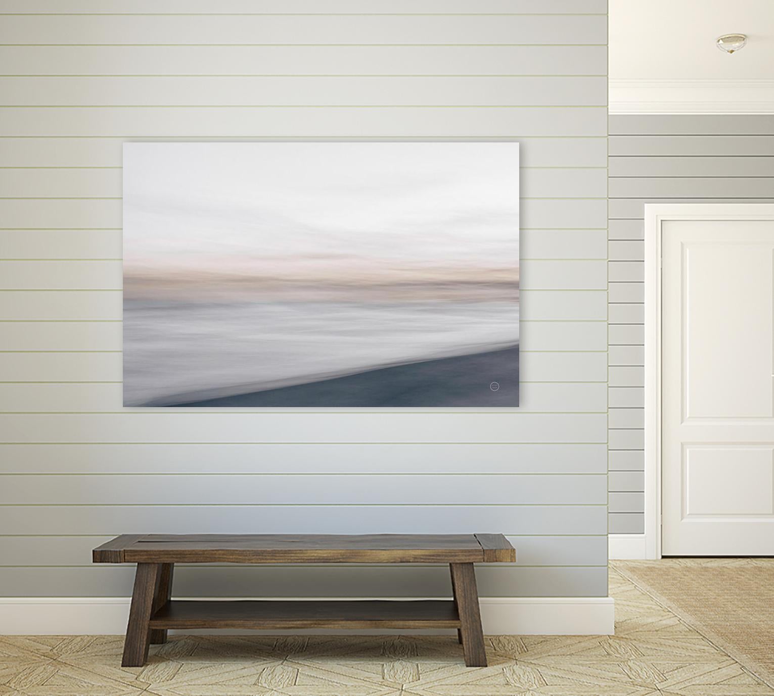 Waves Move Me I by Nathan Larson on GIANT ART - beige coastal & nautical waves