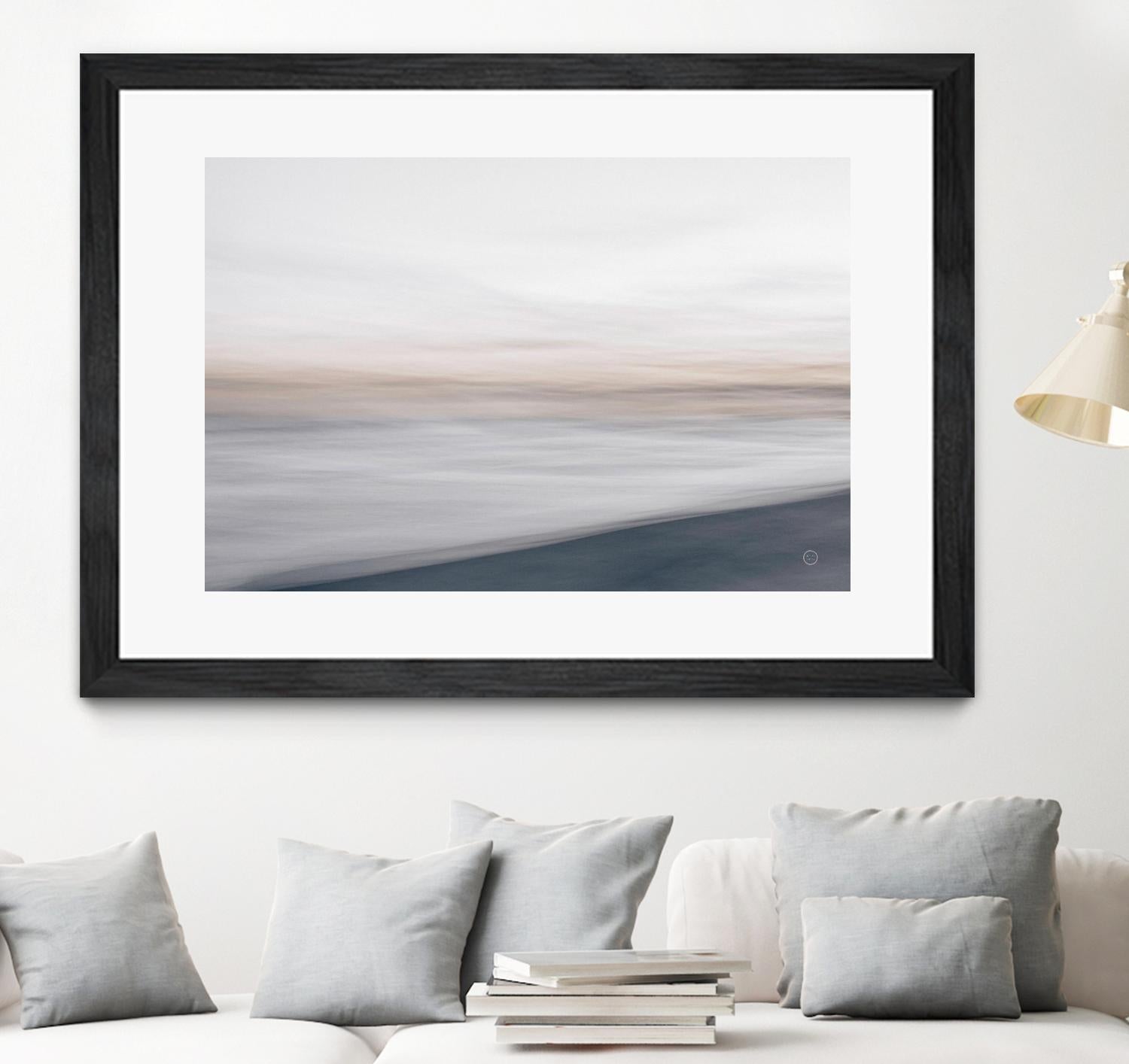 Waves Move Me I by Nathan Larson on GIANT ART - beige coastal & nautical waves