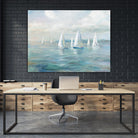 Setting Sail by Danhui Nai on GIANT ART - coastal & nautical blue