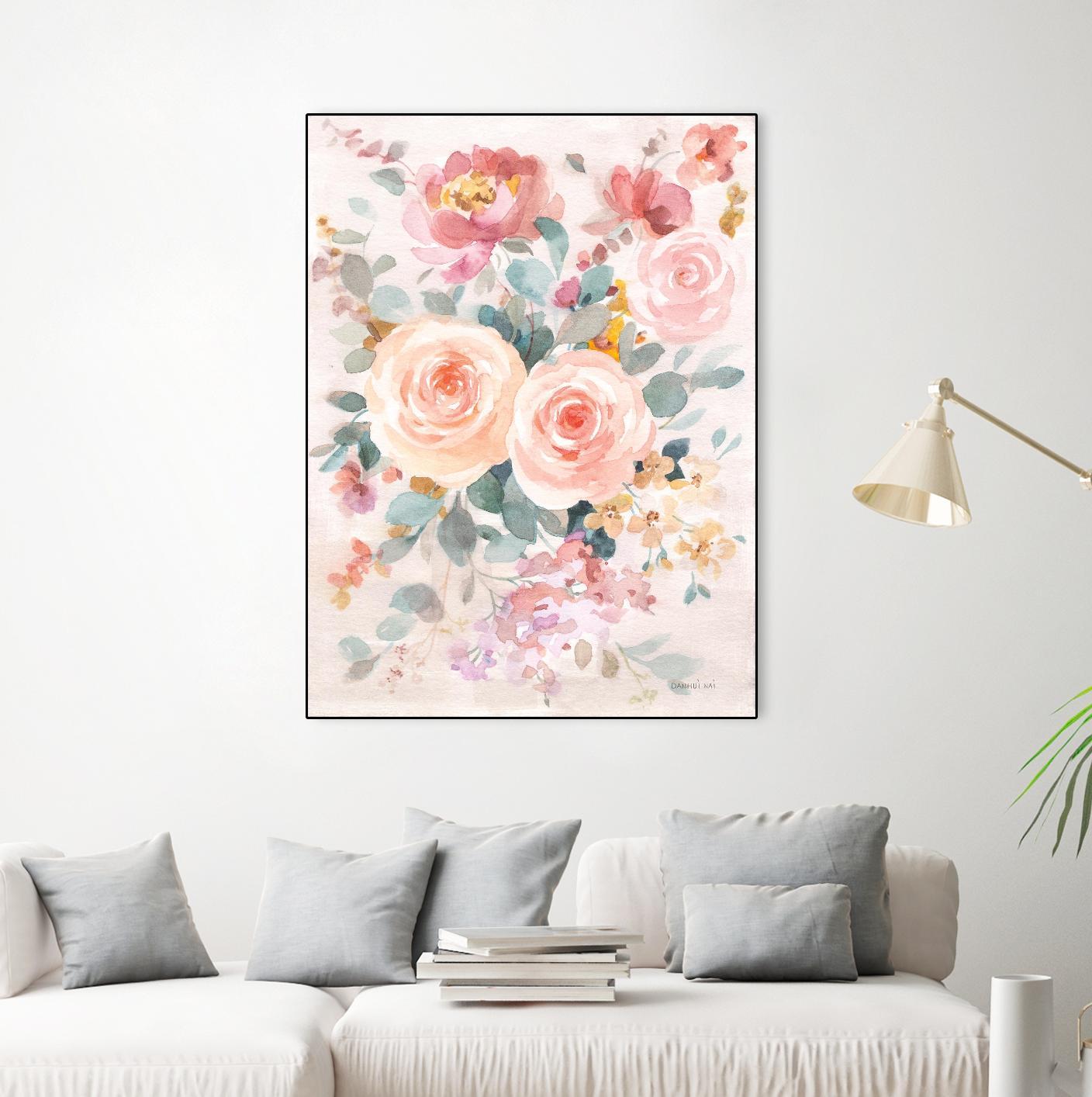 September Blooming II by Danhui Nai on GIANT ART - florals blooming