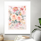 September Blooming II by Danhui Nai on GIANT ART - orange flowers peonies