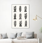 Planted by Courtney Prahl on GIANT ART - millennial black