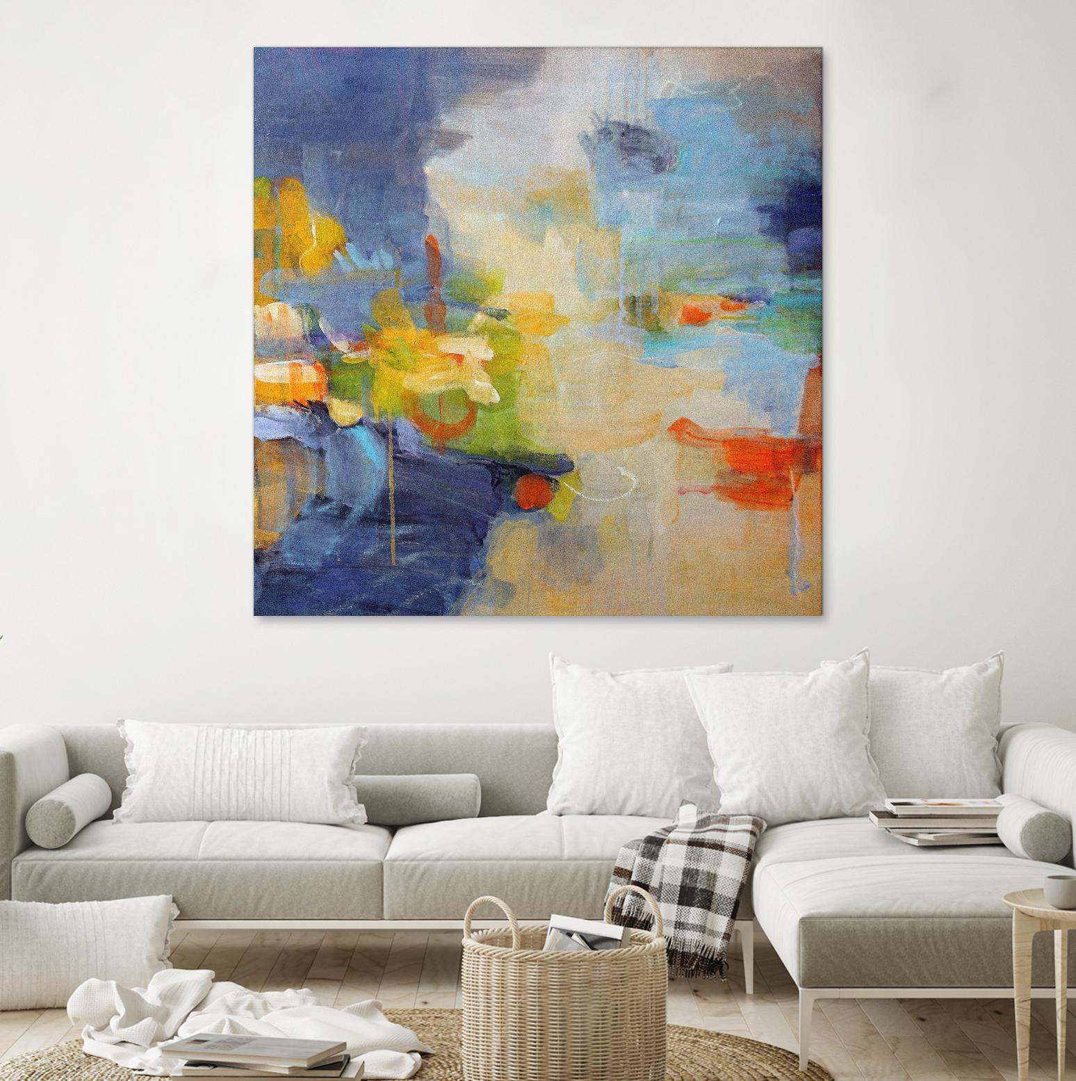 Restless Mind by Lina Alattar on GIANT ART - multicolor abstracts; contemporary