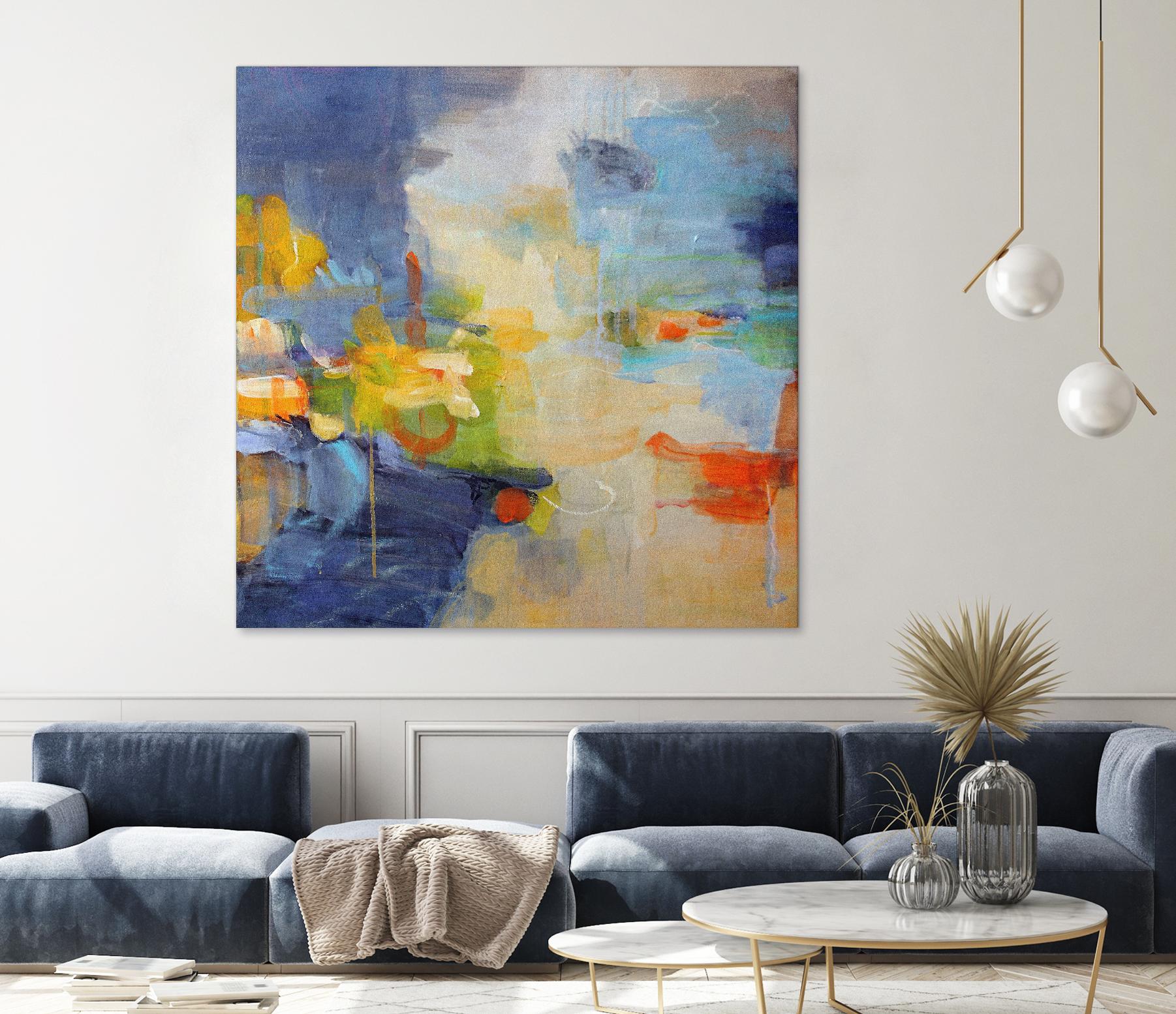 Restless Mind by Lina Alattar on GIANT ART - multicolor abstracts; contemporary