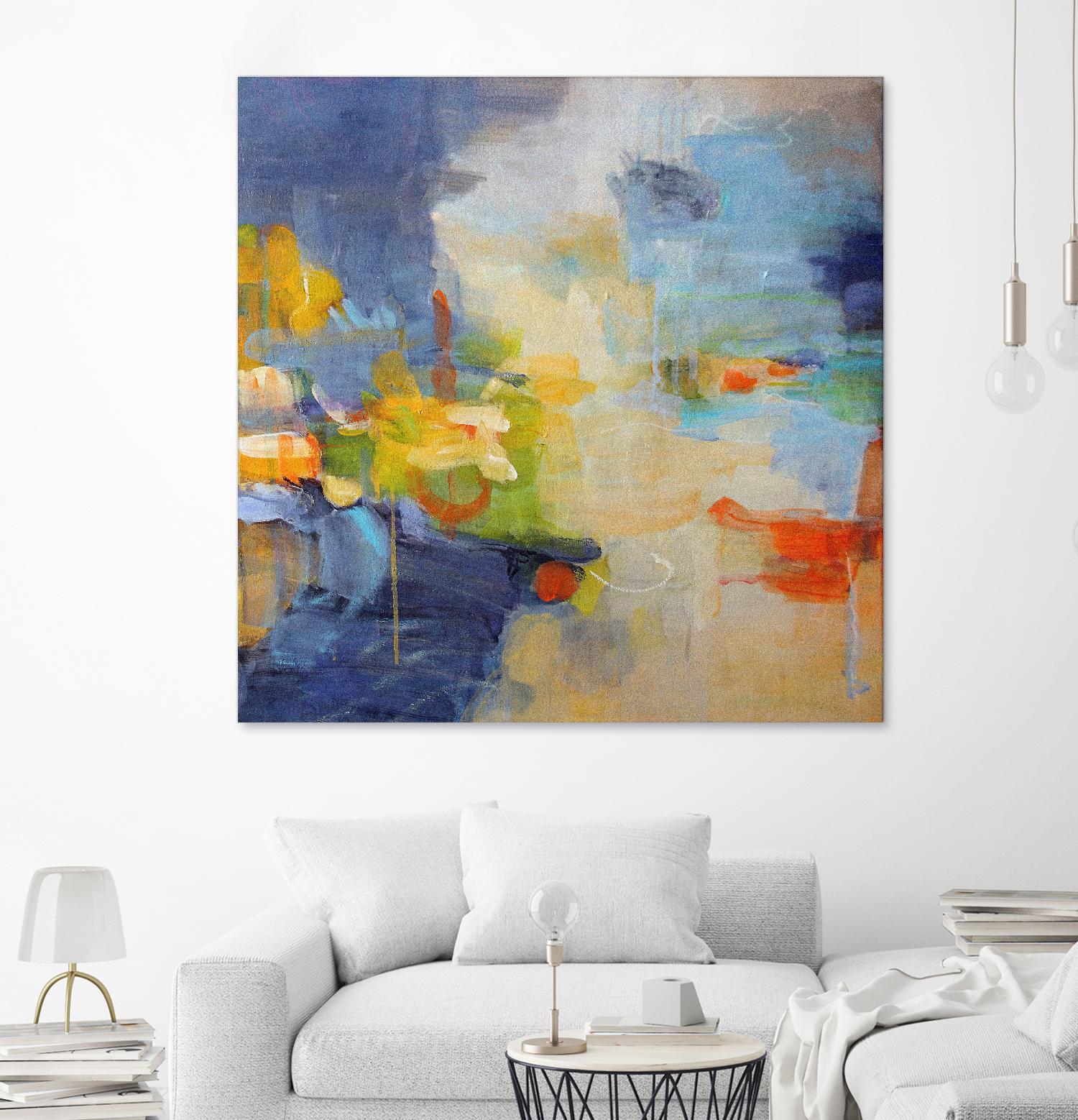 Restless Mind by Lina Alattar on GIANT ART - multicolor abstracts; contemporary