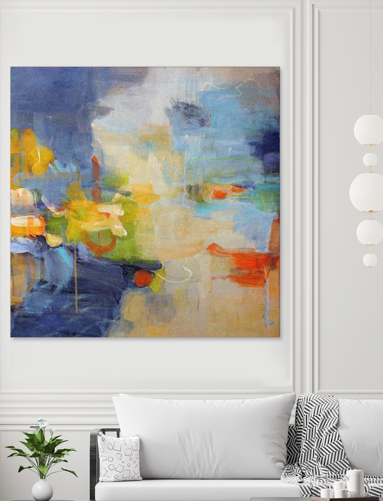 Restless Mind by Lina Alattar on GIANT ART - multicolor abstracts; contemporary
