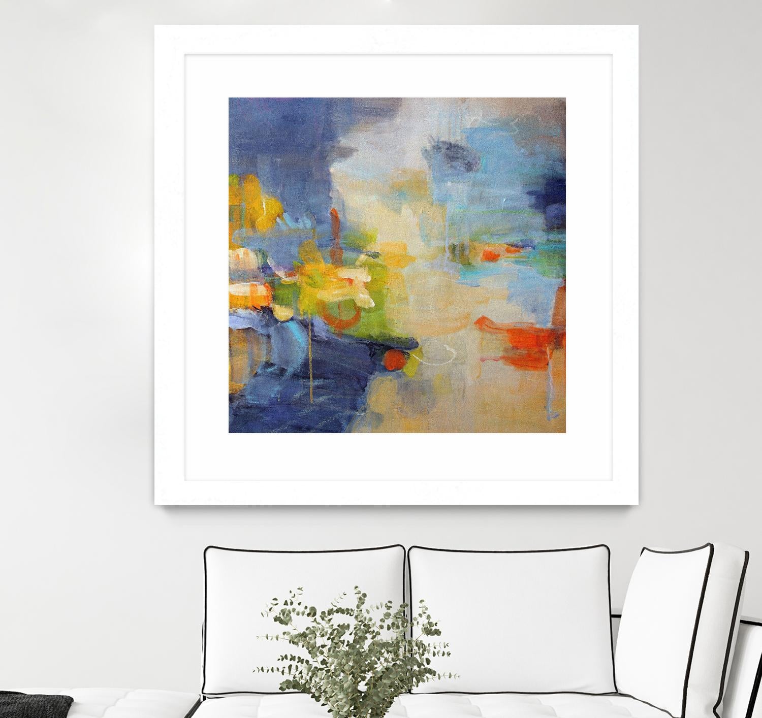 Restless Mind by Lina Alattar on GIANT ART - multicolor abstracts; contemporary