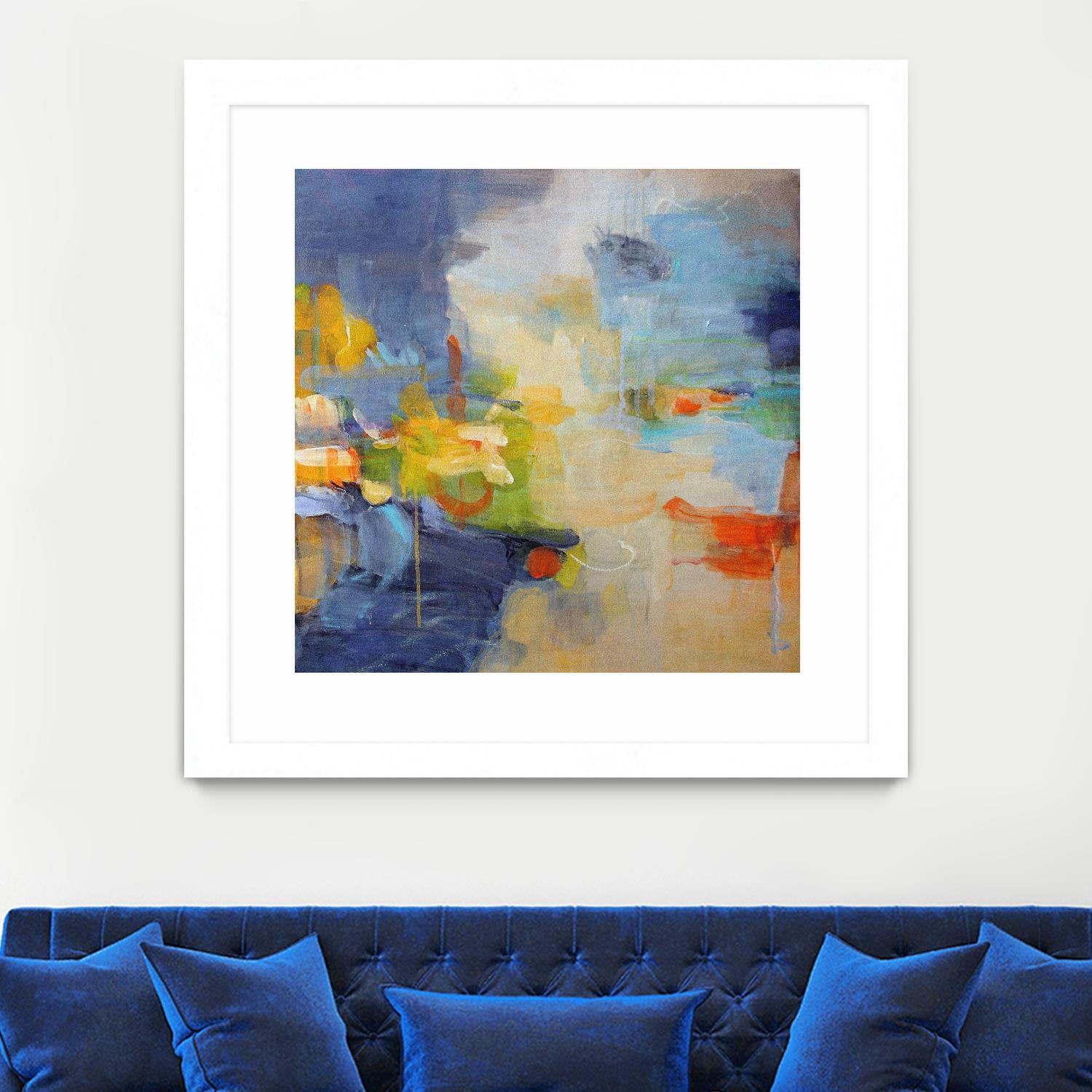 Restless Mind by Lina Alattar on GIANT ART - multicolor abstracts; contemporary