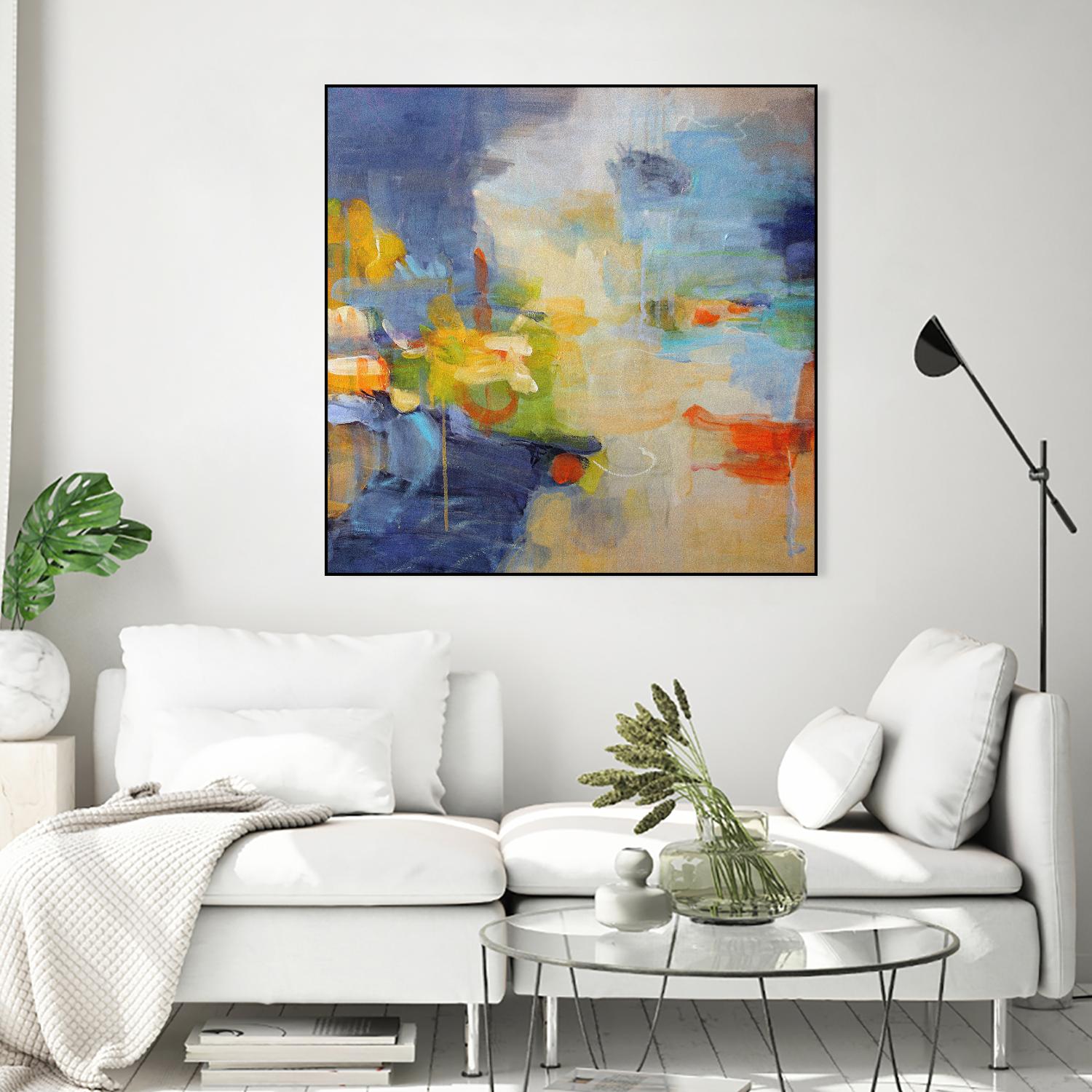 Restless Mind by Lina Alattar on GIANT ART - multicolor abstracts; contemporary