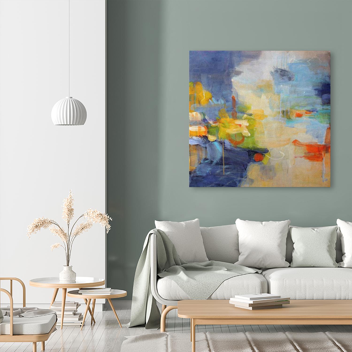 Restless Mind by Lina Alattar on GIANT ART - multicolor abstracts; contemporary