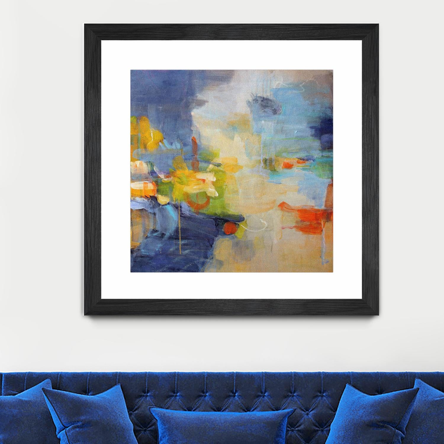 Restless Mind by Lina Alattar on GIANT ART - multicolor abstracts; contemporary