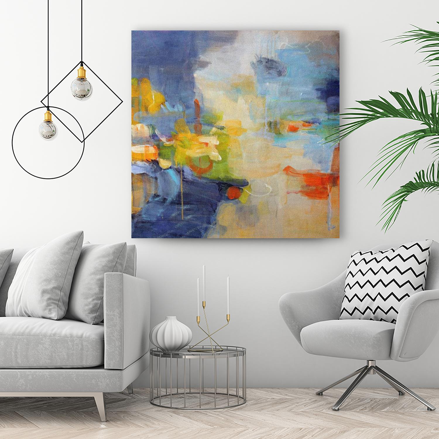 Restless Mind by Lina Alattar on GIANT ART - multicolor abstracts; contemporary