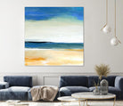 Seascape 2 by Niki Arden on GIANT ART - beige abstract