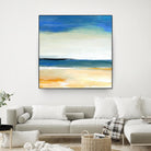 Seascape 2 by Niki Arden on GIANT ART - beige abstract