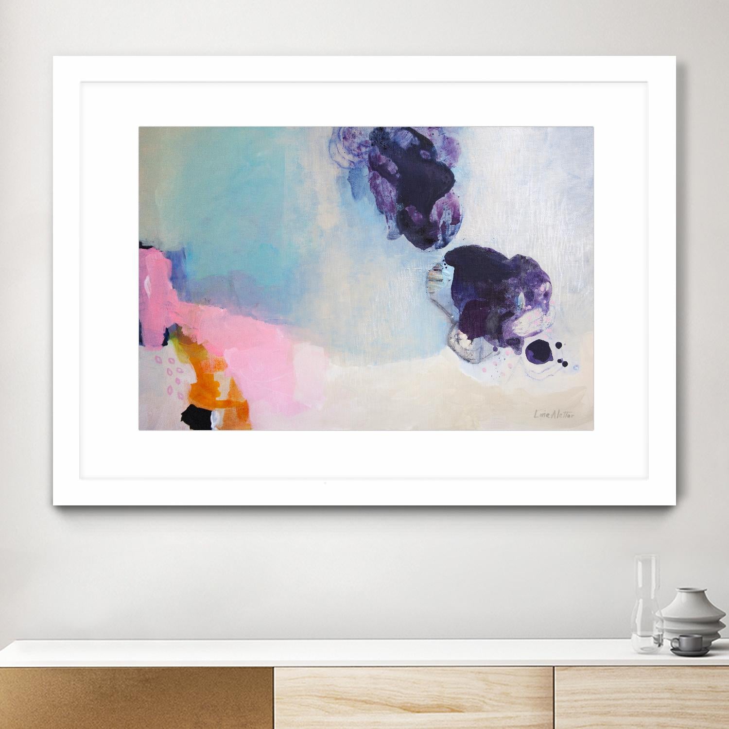 A Pair of Things by Lina Alattar on GIANT ART - multicolor abstracts; contemporary