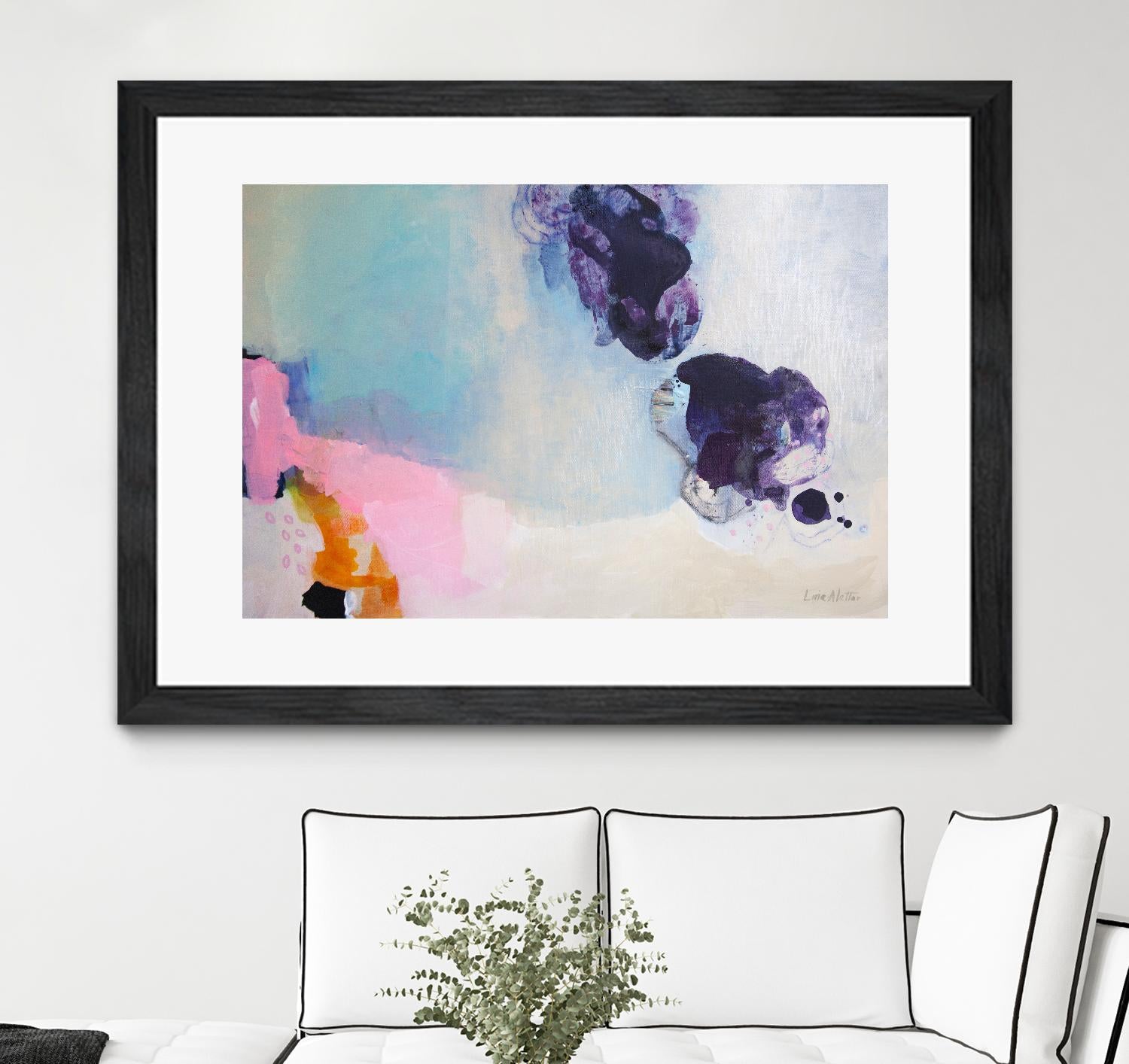 A Pair of Things by Lina Alattar on GIANT ART - multicolor abstracts; contemporary